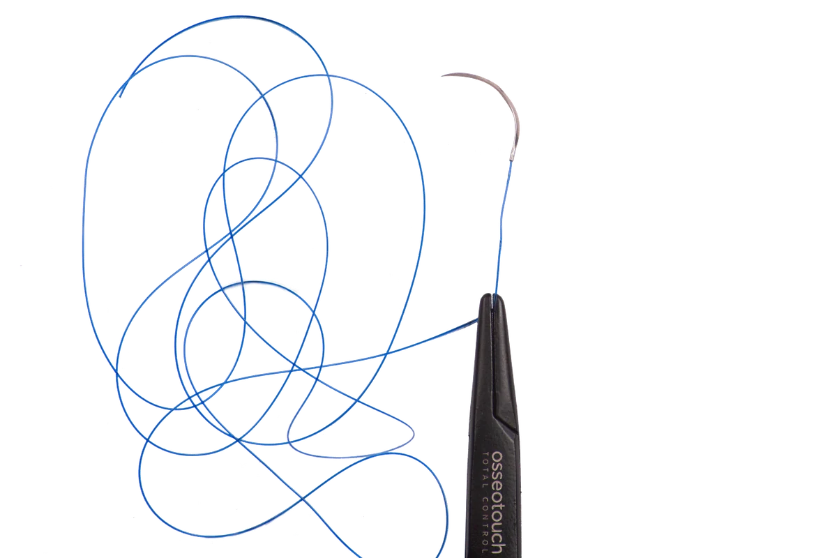 Silon monofil blue