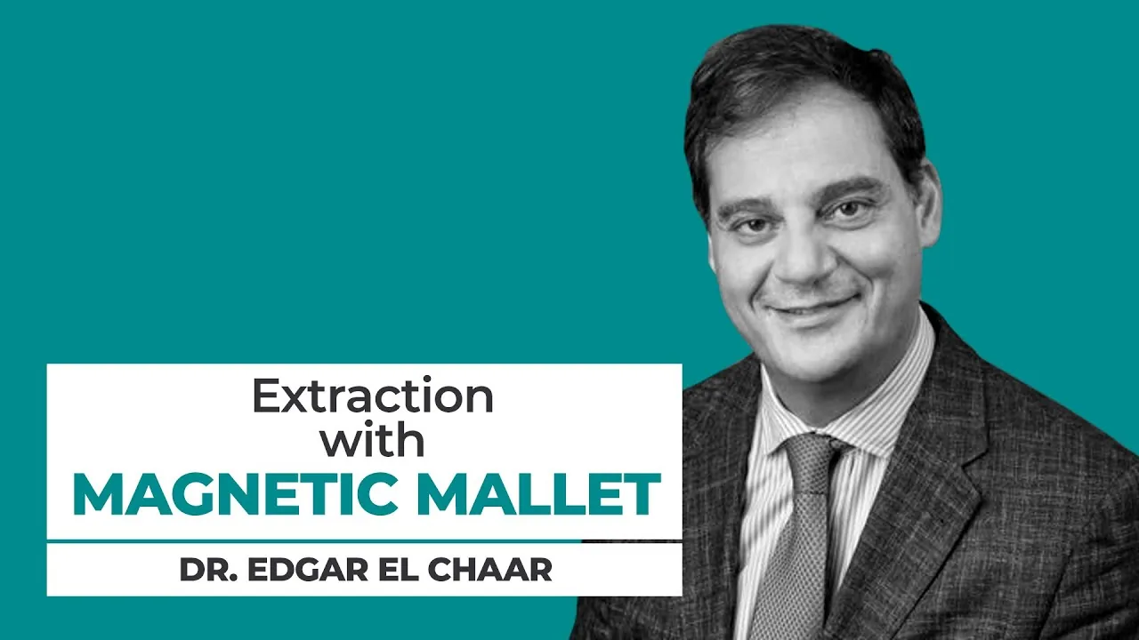 Cas clinique du Dr Edgar El Chaar — extraction atraumatique avec le Kit Essential