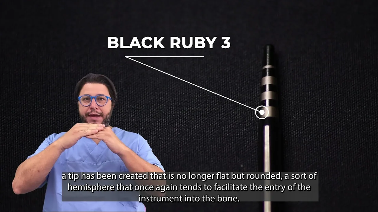 Introduction à Black Ruby — ostéotomes à revêtement DLC et ostéodensification magnétodynamique