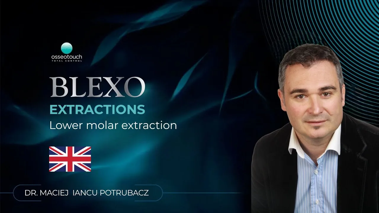 Cas clinique BLEXO — extraction d'une molaire mandibulaire